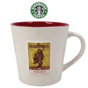 Starbucks 2006 Sumatra Extra Bold Tiger Coffee Cup Mug Barista Series Limited 16